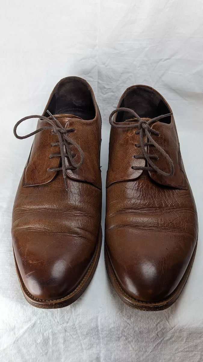 Aquila Mens Shoes 44 Leather Lace up shoes Made in Portugal