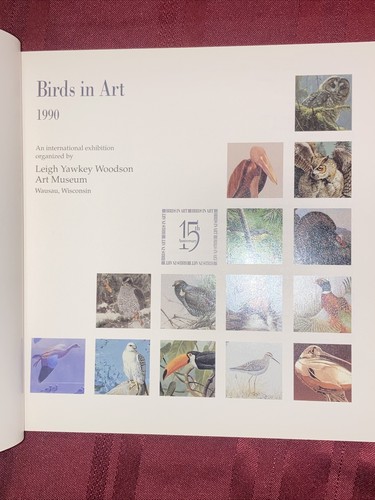 Birds In Art 1990 Book Leigh Yawkey Woodson Art Museum Wausau WI Gromme Eagles - Picture 2 of 12