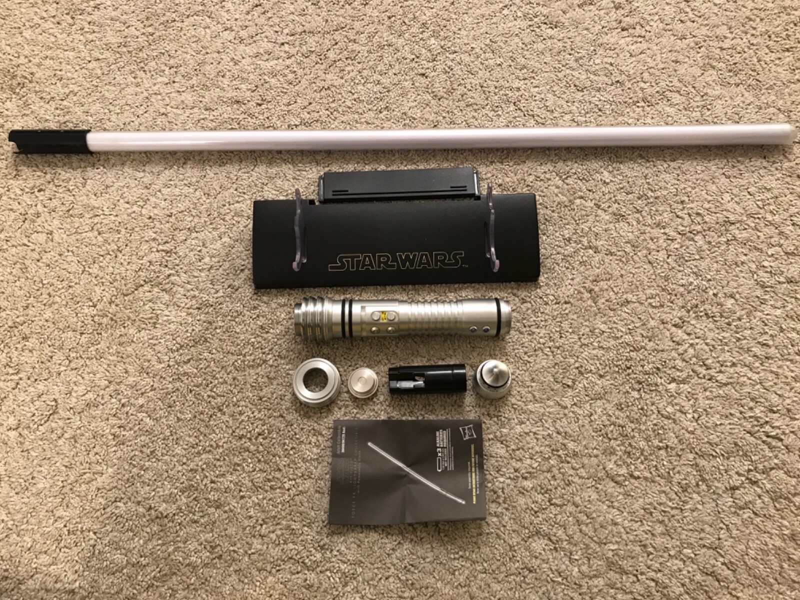 Star Wars Kit Fisto Force FX Lightsaber w/removable Blade Sound Hasbro