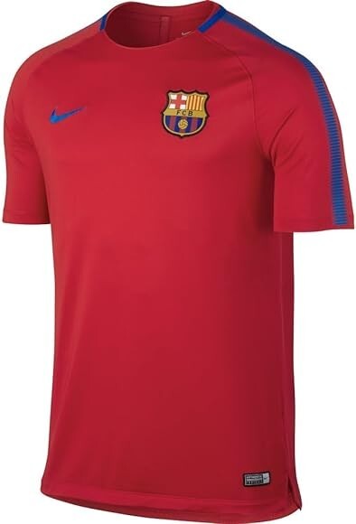 NIKE MEN'S BARCELONA 2017/2018 TRAINING TOP SOCCER FOOTBALL SHIRT