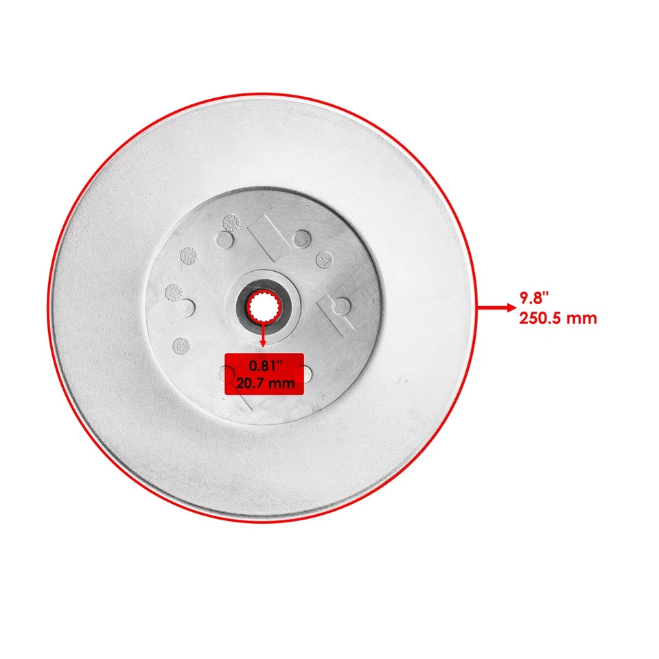 Embrague de accionamiento secundario para John Deere Gator TH 4X6 TS TX 2x4 AM138649 AM136809 Foto 2 de 4
