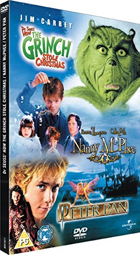 Nanny Mcphee/The Grinch/Peter Pan (DVD)