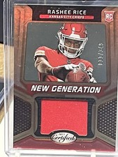 2023 Panini Certified New Generation Rashee Rice Jersey Mirror /349