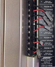 Bose Built-INvisible 102EA-II PN 175461-03 Multi-Zone Power Amplifier Amp 3 ROOM