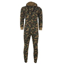 JP Kids Onesei Sports Camo Wanzi Bodysuit Gym Jogging Zipper Jumpsuit 7-13 Years
