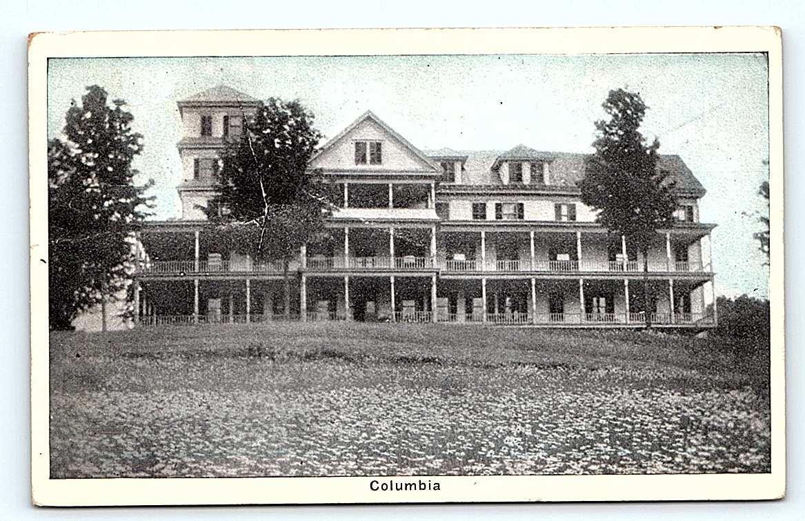 HURLEYVILLE, NY New York COLUMBIA HOTEL 1922 Sullivan County