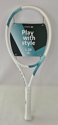 Lacoste 2021 L.20L 100 Tennis Racquet Racket 100sq 290g G3 16x19 