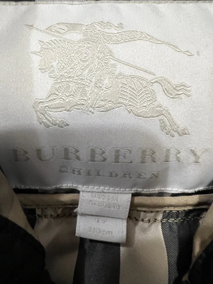 Burberry Puffer Jacket Toddler Kids Black-5T - Image 3 of 4