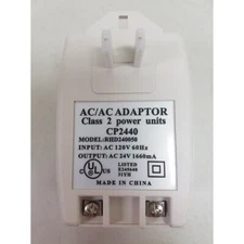 CCTV Plug-In Adapter 24V AC 40VA Power Supply Transformer UL LISTED Class 2 24 V