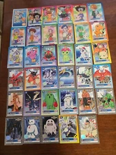 Upper Deck 1999 Digimon Exclusive Preview - Complete 34 Card Set  + Card List