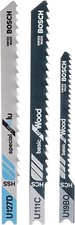 30 St&uuml;ck Stichs&auml;gebl&auml;tter U- Schaft f&uuml;r Black Decker Stichs&auml;geblatt Metall  Holz