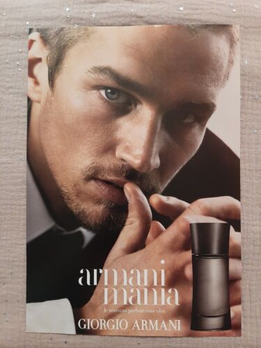 Publicité papier Parfum - G. Armani Mania de 2002 - Perfume Ad - 第 1/1 張圖片