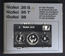 Original Rollei 35S 35T Rollei 35 User Manual - Excellent