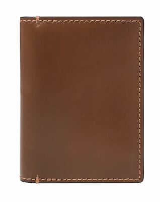 FOSSIL Front Pocket Wallet Kredit- / Visitenkartenetui Geldbörse Medium Brown