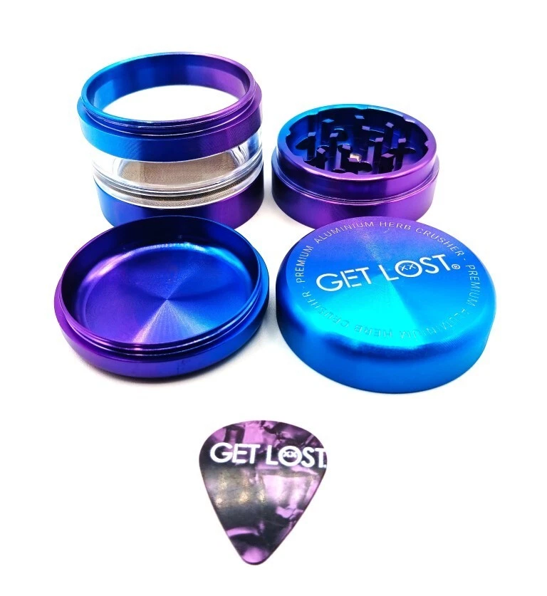 Aluminum Herb Spices Tobacco Crusher Spice - Cosmic Premium Grinder