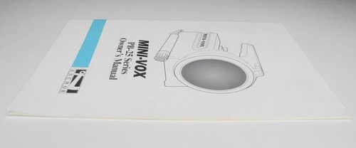 Sistema de megafonía portátil/altavoz Anchor Mini-Vox serie PB-25 1990 manual del propietario - Imagen 4 de 7