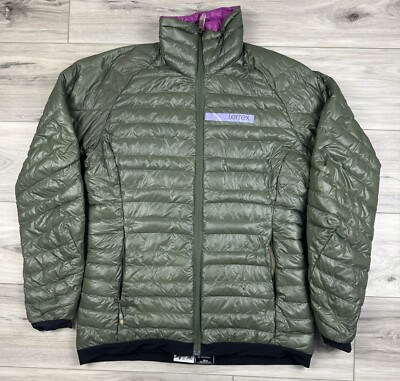 Adidas TERREX Luxury GOOSE DOWN Pertex Running Workout Winter Parka Jacket L