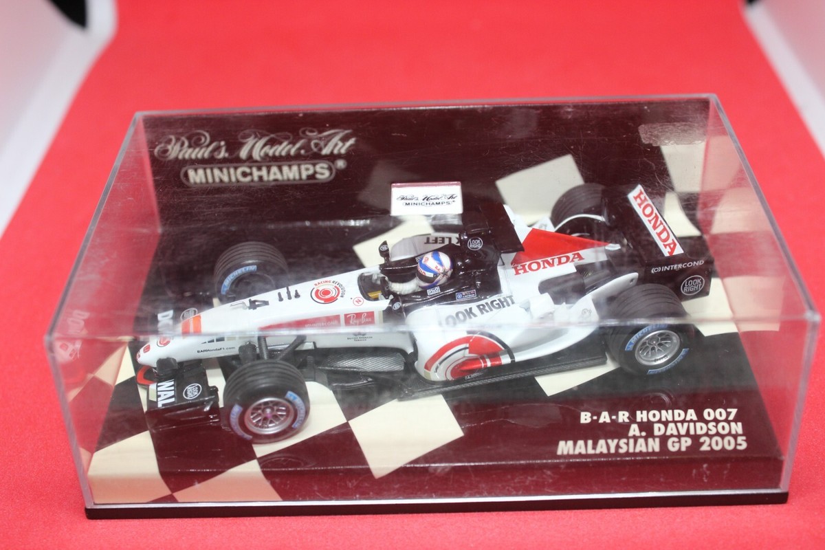 ぺ*ち様 1/43 ミニチャンプス B-A-R HONDA 007 #4 T. 1/43 BAR Honda 007 (2005) - #4 A. Davidson - MINICHAMPS | eBay