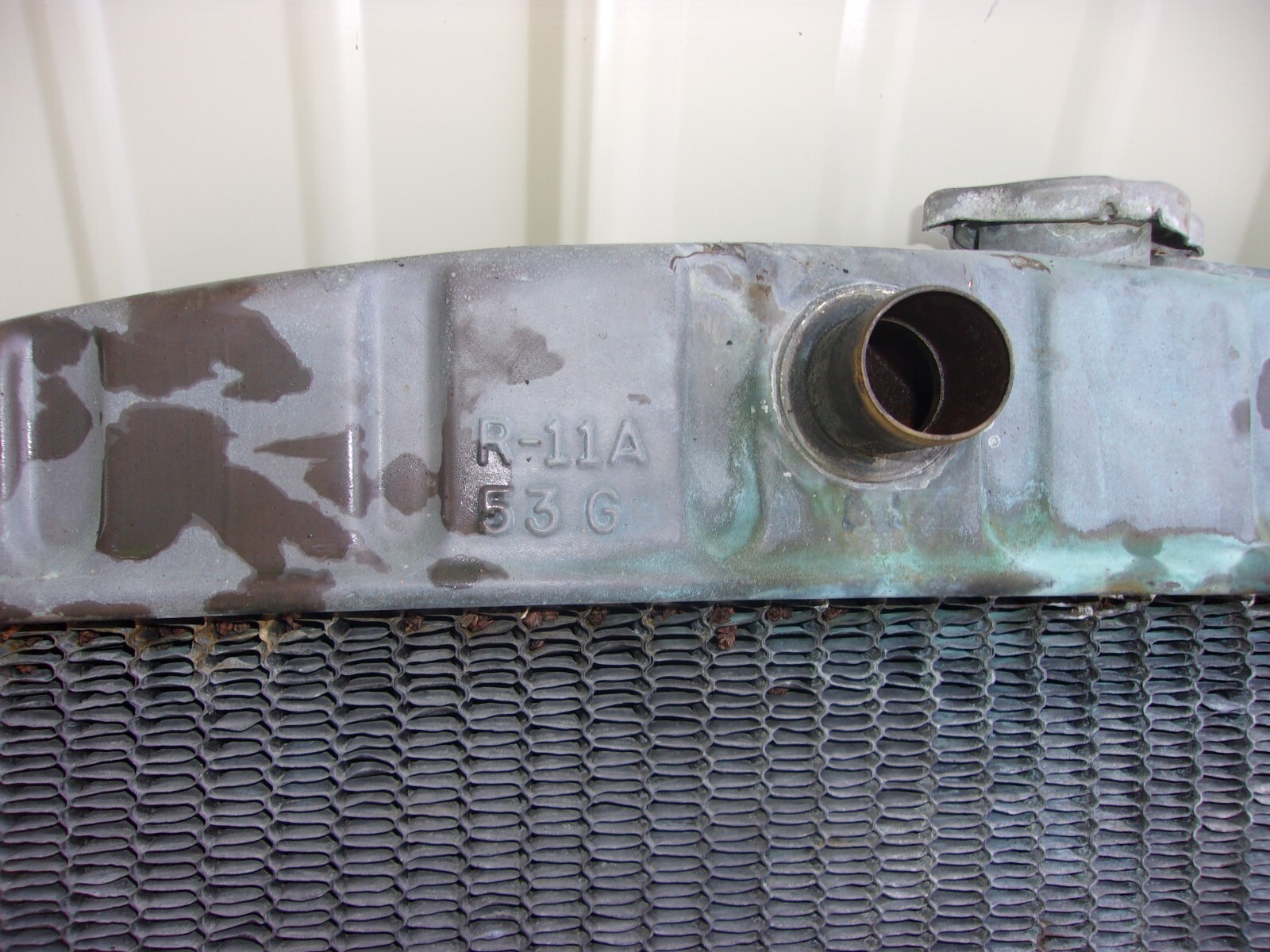 Harrison R52 Radiator Vintage 1953 Chevrolet Pickup Radiator Harrison 3128515 R-11A 53G