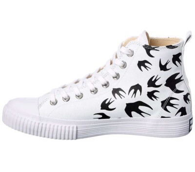MCQ Sneakers  Mcqueen Swallow Swarm Vulc High Top  Athletic Shoes 39
