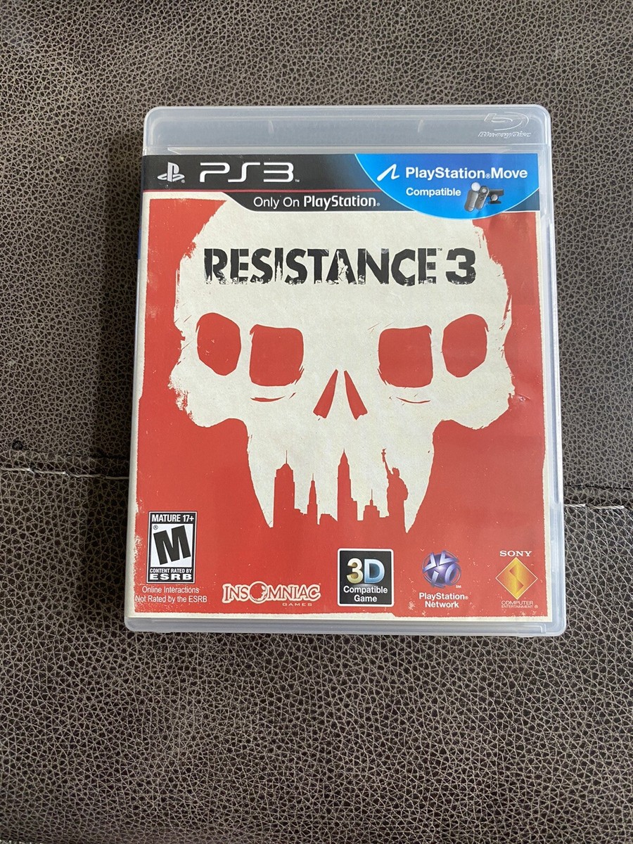 新品未開封　PS3  RESISTANCE  3点セット NEW SEALED NIB Sony PlayStation 3 Resistance 3 Doomsday