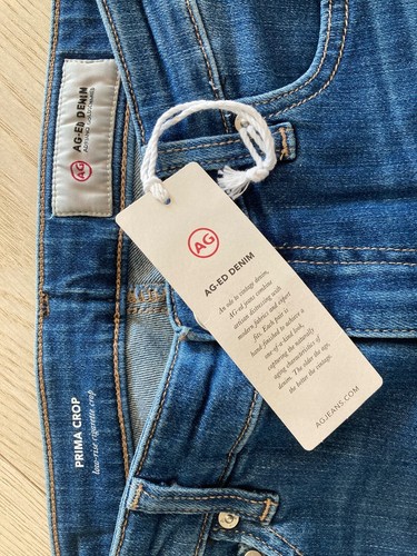 AG Adriano Goldschmied Jeans Prima Crop blau Größe 27 - Bild 3 von 5