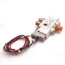 SMC SY5120-5LOZ-N7T-F2 Solenoid Valve, 2-Position 5-Port, 0.15-0.7MPa, 24VDC