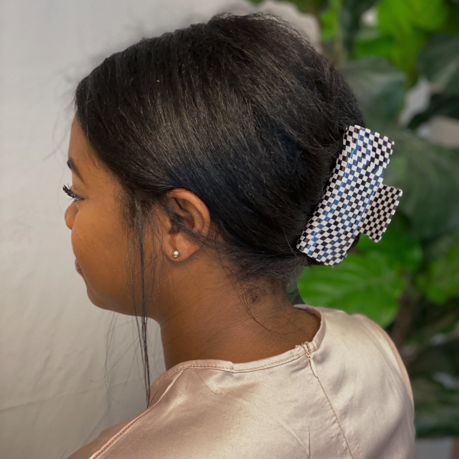 Oversized Checkered Hair Claw 5190₽