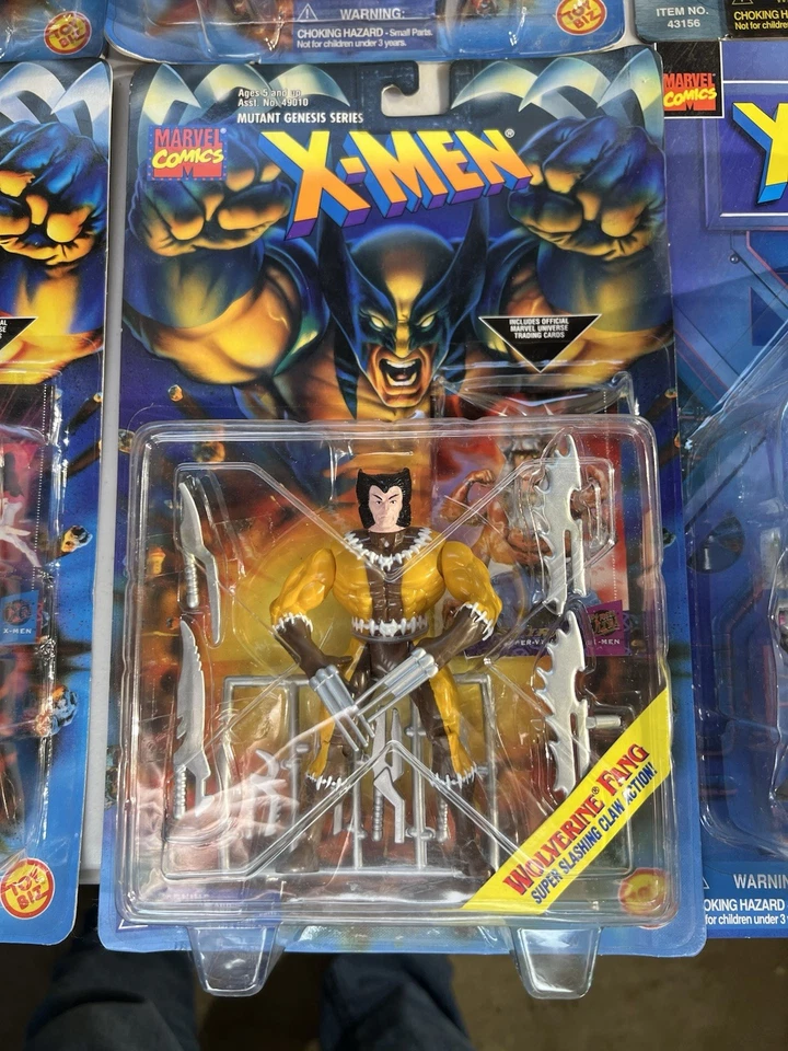 Figuras de colección de los 90 de X-Men - 5 series Mutant Genesis + 2 figuras adicionales - ver fotos Foto 2 de 4