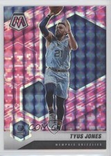 2020-21 Panini Mosaic Pink Camo Mosaic Prizm Tyus Jones #72 2k3