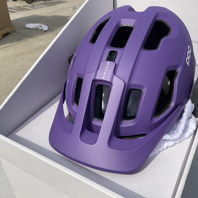 POC Axion Race MIPS Bicycle Helmet Sapphire Purple/Black Size XS