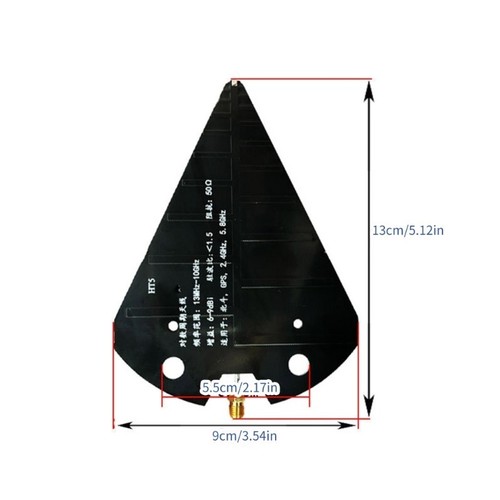 Log Periodic Antenna 1300MHz 10GHz for Telecommunications Applications - Zdjęcie 8 z 14