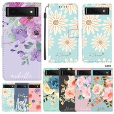 Magnetic Leather Case For Google Pixel 9 Pro 10 8A 7A 6 Personalised Name Cover