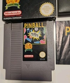 Nintendo Nes Entertainment System Pinball CIB