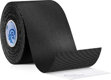 CureTape® Sports Kinesiology Tape, Black, 5 m