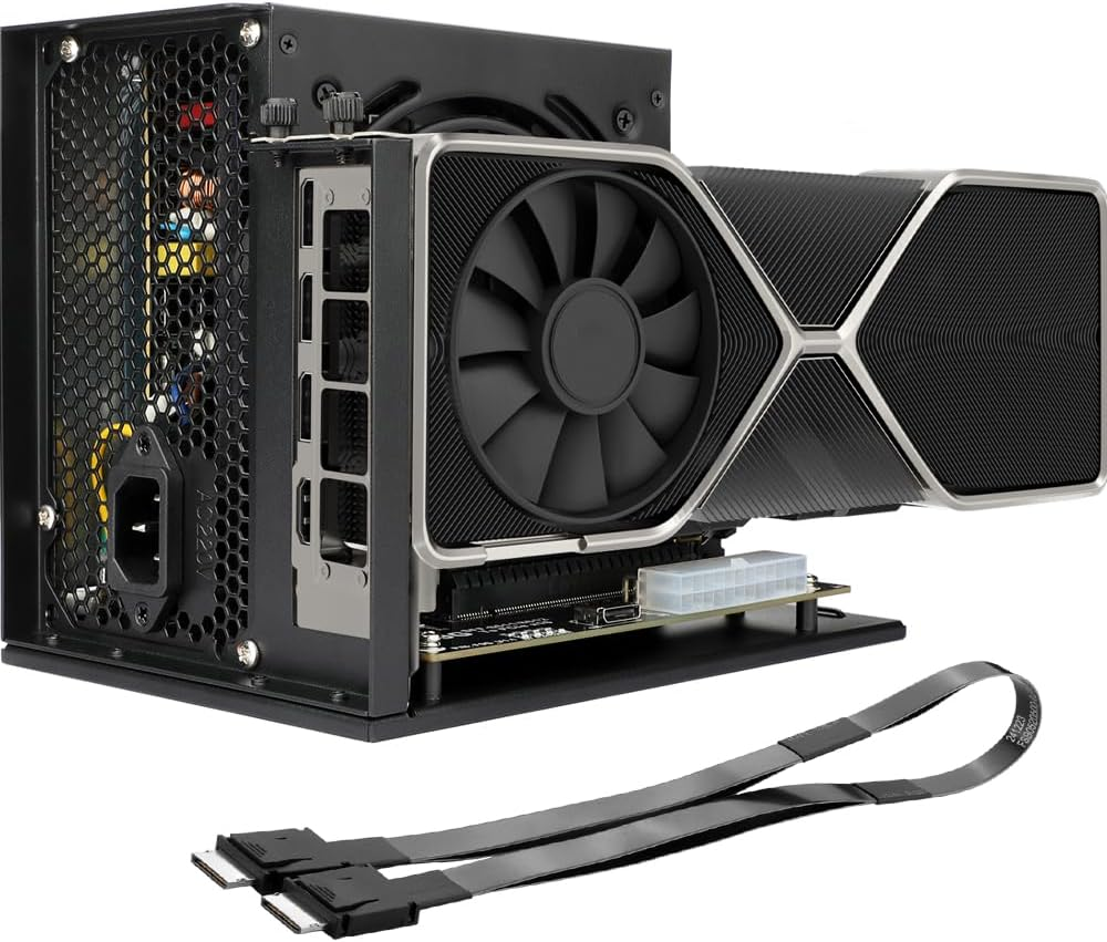 Pcie 4.0 X4 64Gbps Compatible Egpu DOCK, with Oculink SFF-8612