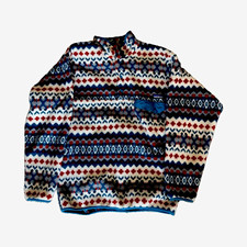 Patagonia Mens M Synchilla Snap Pullover Stan...