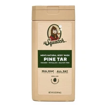 Dr. Squatch Men’s Natural Body Wash Pine Tar 14 Fl Oz