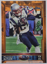 MALCOLM BUTLER 2015 TOPPS ORANGE PARALLEL SP /75