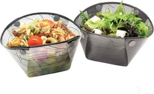 Fozzils Snapfold Plastic Bowlz (2pc Bowl), Grey/Mist Standard, 