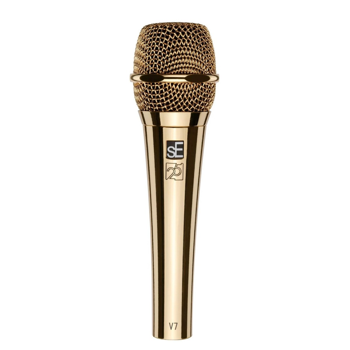 sE Electronics V7 Dynamic Vocal Microphone Gold 25th Anniversary