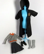 Harry Potter Wizarding World Hermione Ganger Doll Outfit with Shoes Socks Coat
