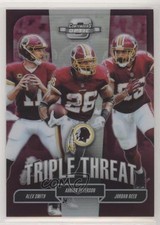 2018 Contenders Optic Triple Threat Adrian Peterson Alex Smith Jordan Reed 03xg