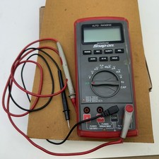 Snap-on Eedm504d Auto-ranging Digital Multimeter Tested Working W Leads Snap-on Eedm504d Auto-ranging Digital Multimeter Tested Working W Leads