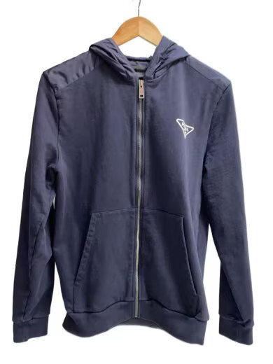 PRADA/Zip Hoodie/M/Cotton/Navy/UJL19A R212 10UF//