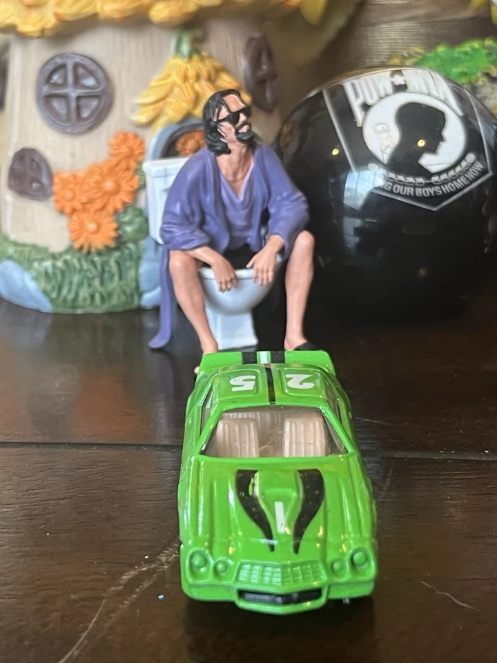 Chevrolet Camaro 1980 Road Champs #25 verde diecast estado casi nuevo 1:64 Foto 3 de 4