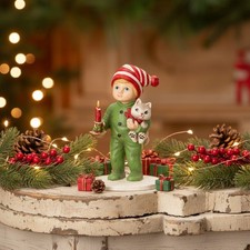 Bethany Lowe Christmas Noah with Cat TD5176