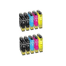 Pack 10 cartucce T603XL BK-C-M-Y compatibili per Epson XP-2100,3100,WF-2810,2830