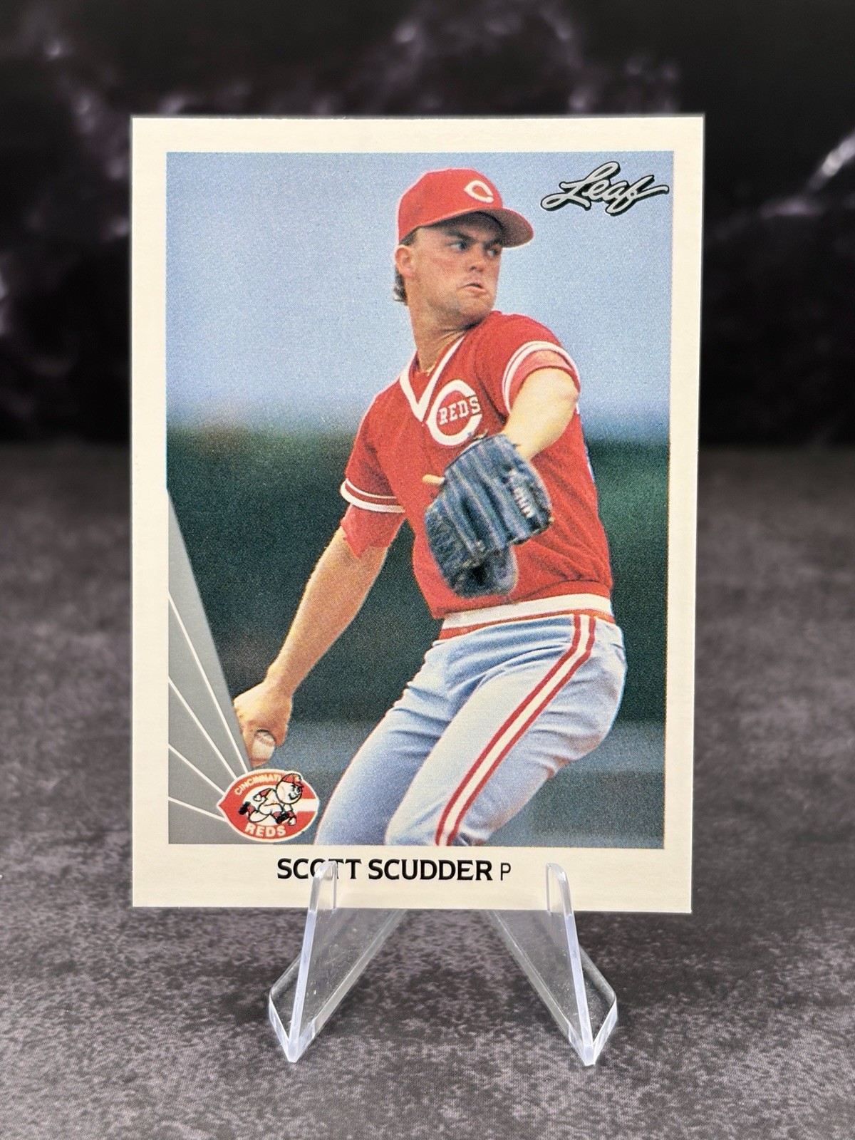 1990 Leaf - Scott Scudder #413