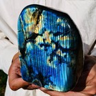 3.1LB Natural Labradorite Quartz Crystal Mineral Spectrolite Healing — photo 1